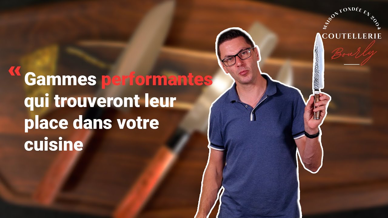 KAI: Présentation des gammes - Couteau Japonais par la Coutellerie Bourly