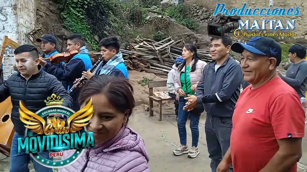 Sociedad musical GRAN MOVIDISIMA PERÚ en Chocos YAUYOS 