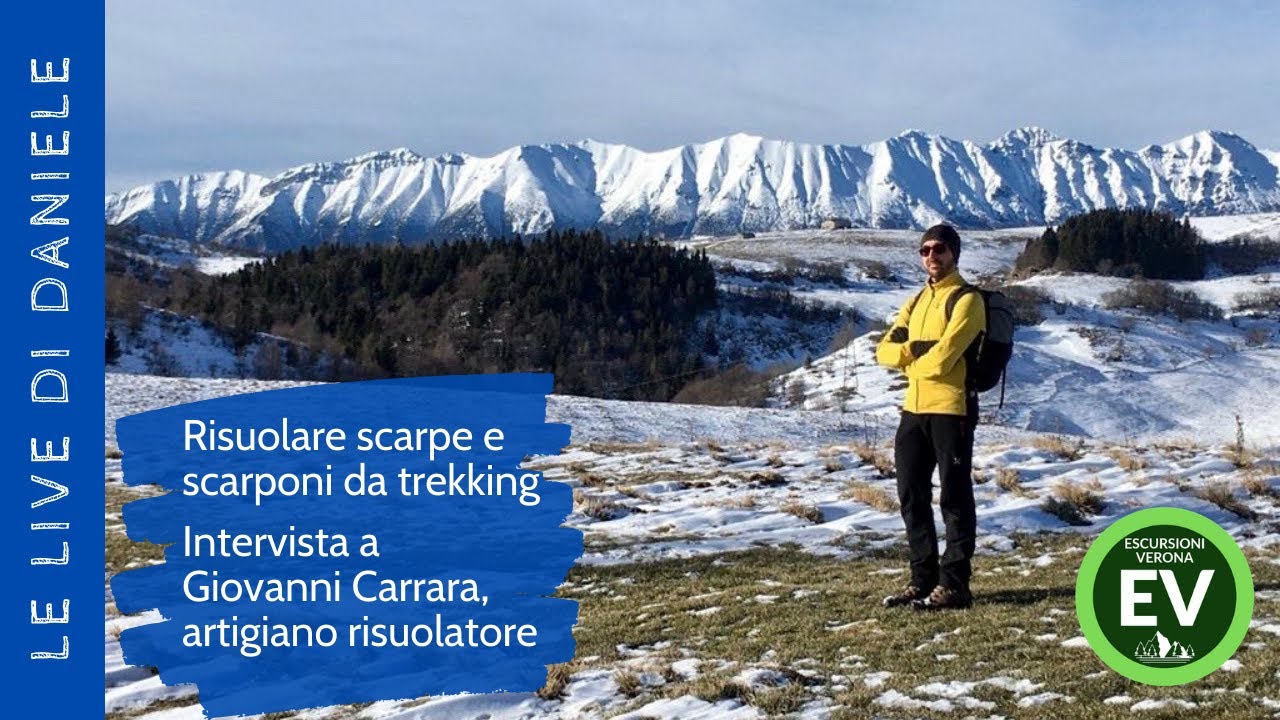 Quando risuolare scarpe e scarponi da trekking - Intervista a Giovanni Carrara