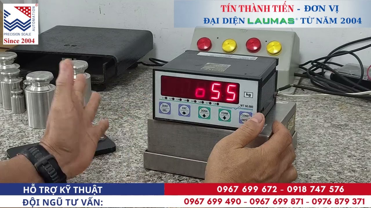 Cách Cài Đặt Output/ Relayout Cho Đầu Cân WT60 - Ứng Dụng Cân Đóng Bao| TÍN THÀNH TIẾN