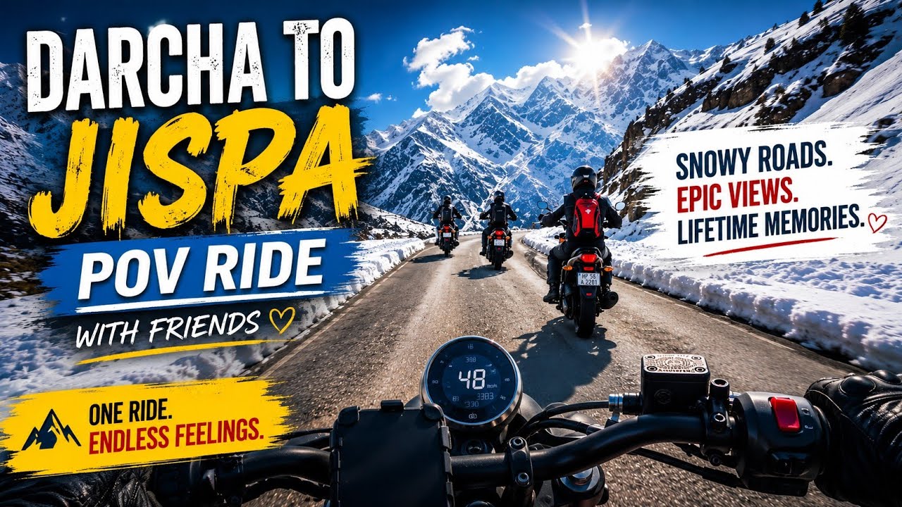 Darcha to Jispa 28 Feb 2026 POV ride👌@NothingTechnology @nothing_india shot on N2A superb OIS + EIS 