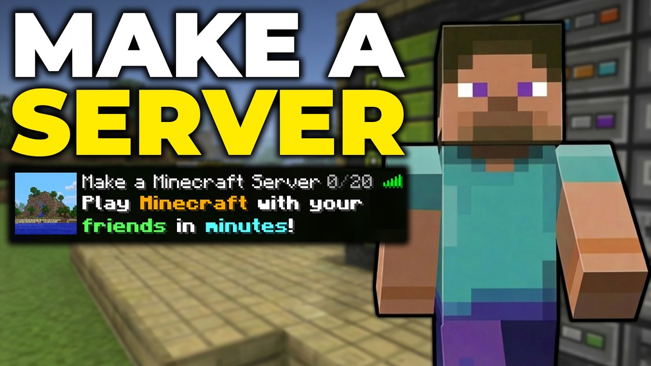 Как бесплатно создать сервер Minecraft (Руководство для начинающих на 2026 год)