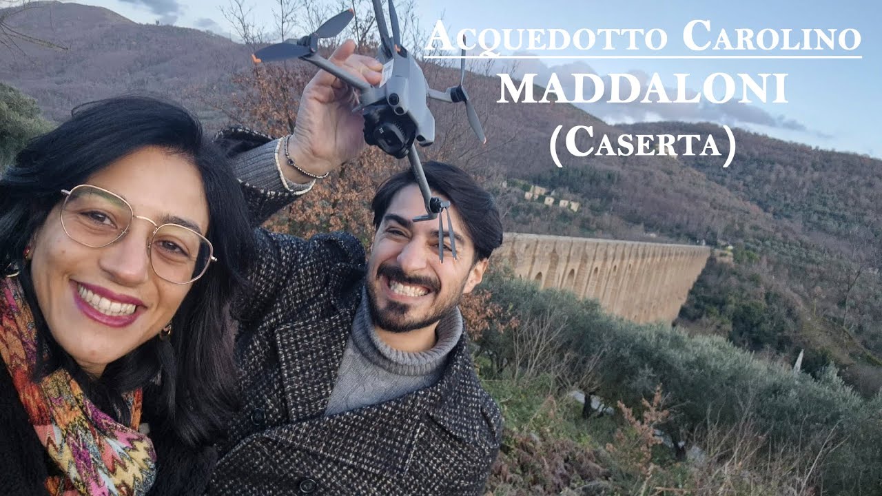 Acquedotto Carolino, Valle di Maddaloni (Caserta). DJI MINI 5 PRO
