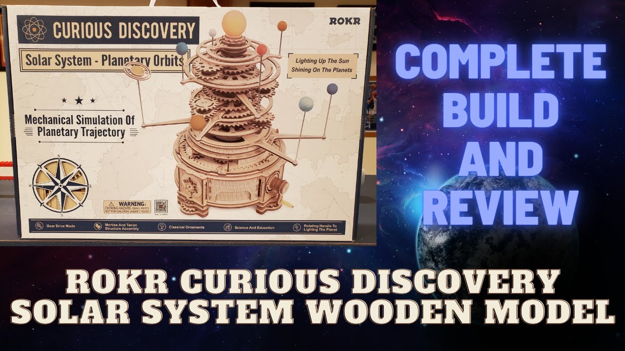 ROKR Curious Discovery Solar System Complete Build & Review