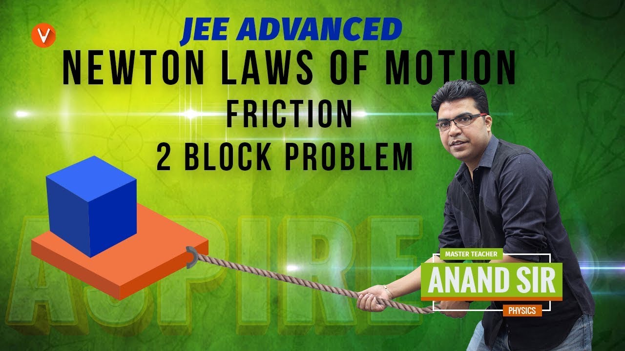 Friction | Two body Problem | Class 11 Physics | IIT JEE Mains and JEE Advanced