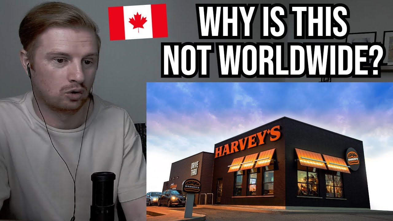 Reaction To Harvey's (Canadian Fast Food)