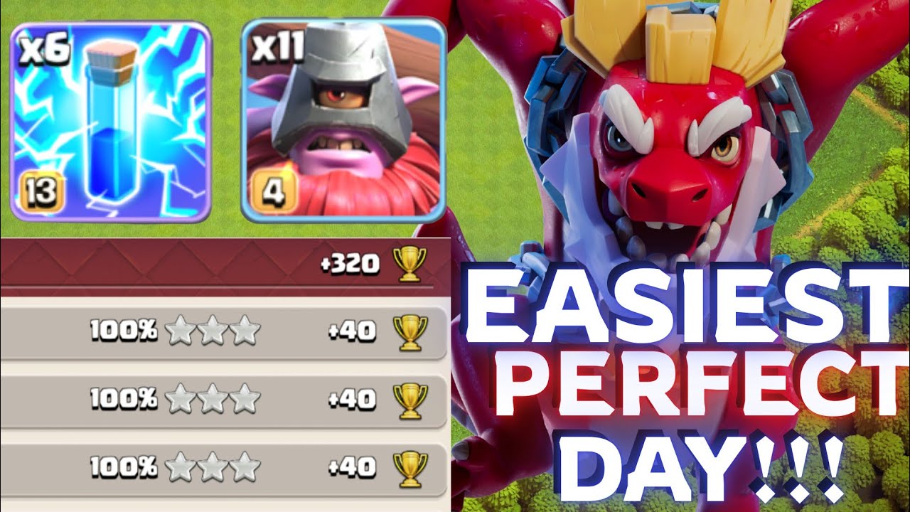 Top 50 Global with Zap+Spam Throwers Strategy in Legends League💥