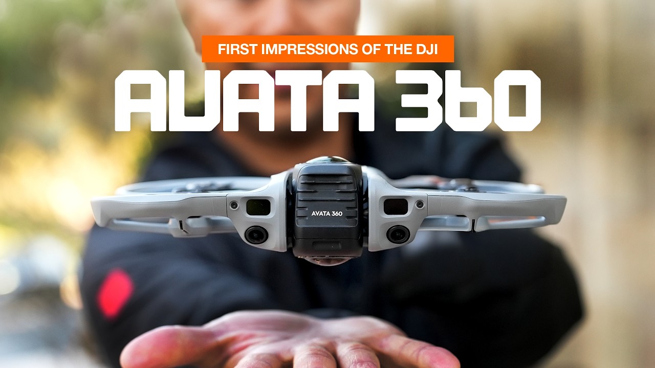 Снег, дождь — не проблема! — Первые полеты с DJI Avata 360