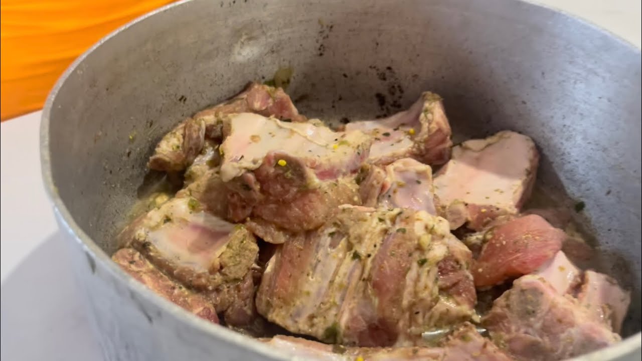Cocinado Costilla de Cerdo 🐖 
