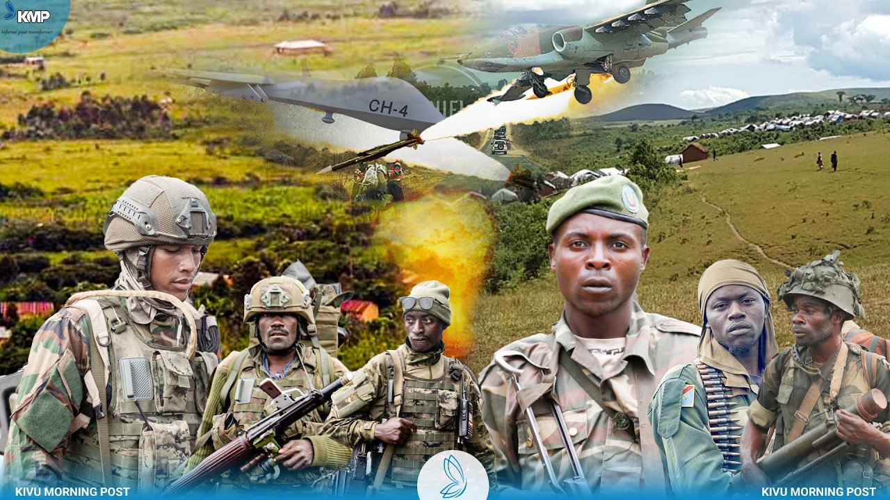 RDC : LES FARDC INTENSIFIENT LES FRAPPES AÉRIENNES CONTRE LE M23 AVEC DES DRONES CHINOIS