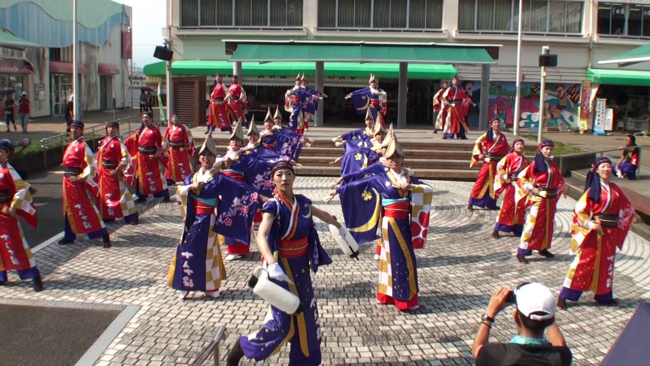 十人十彩、再び見参！その１　～2016高知よさこい祭り・本祭前日(桂浜)