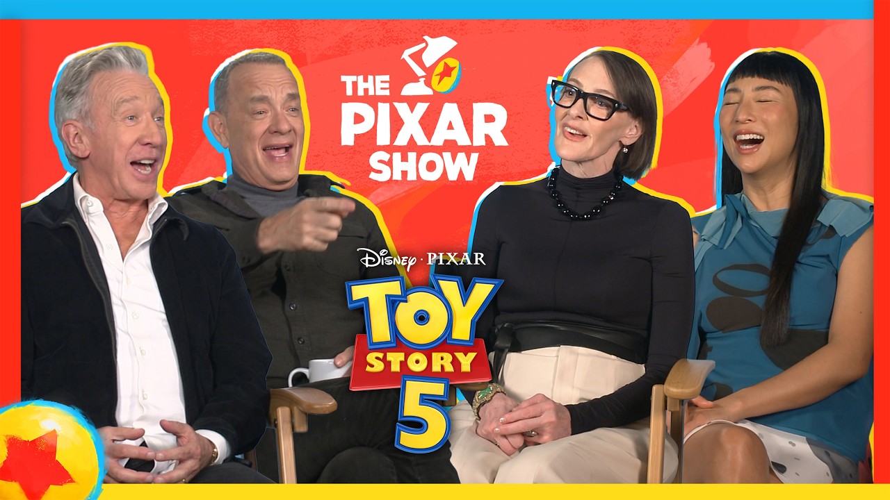 Toy Story 5 Cast at Pixar! | The Pixar Show TS5 Special Edition