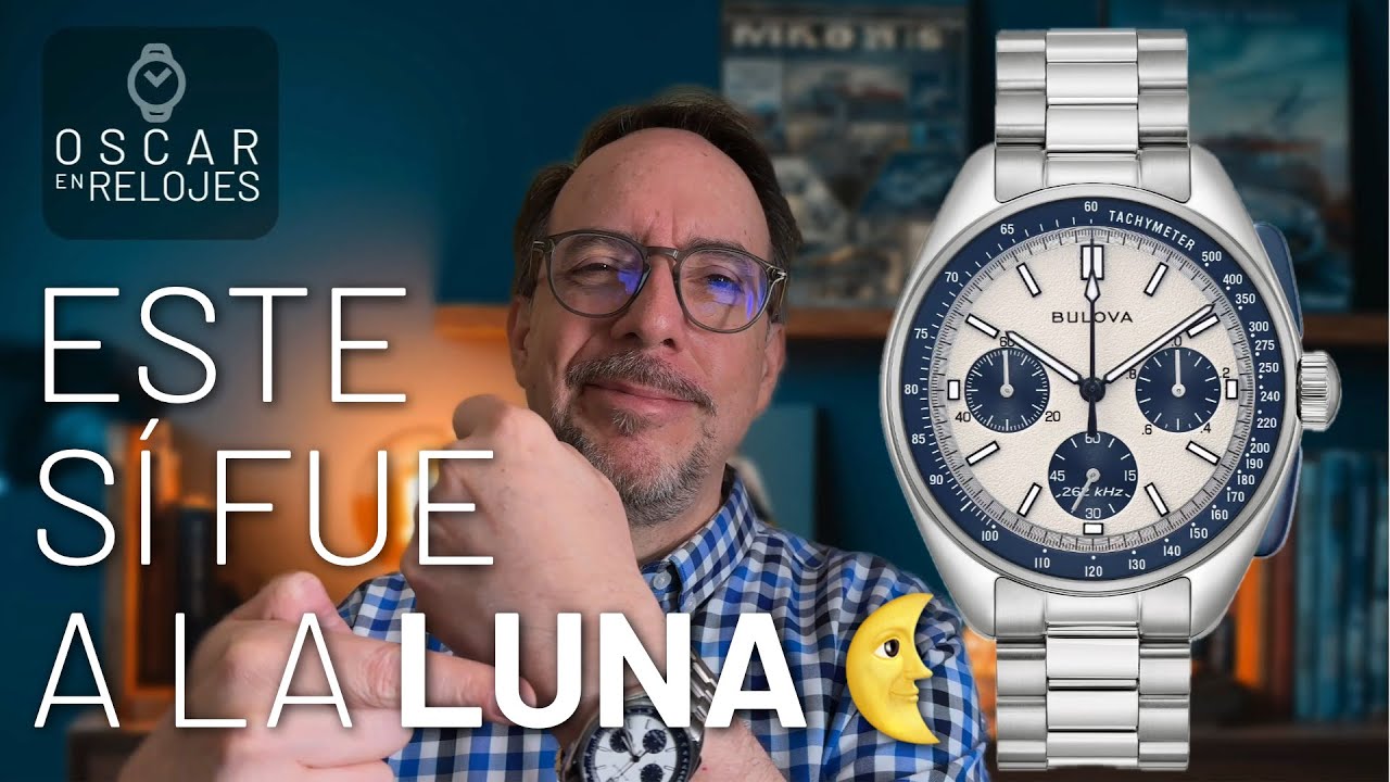 El reloj que venció al Omega en la Luna 🚀 Bulova Lunar Pilot | La historia real
