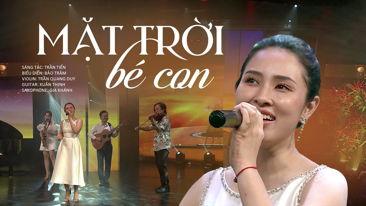 Mặt trời bé con - Bảo Trâm | ST: Trần Tiến || Những ca khúc tuổi thơ trong trẻo, ngọt ngào