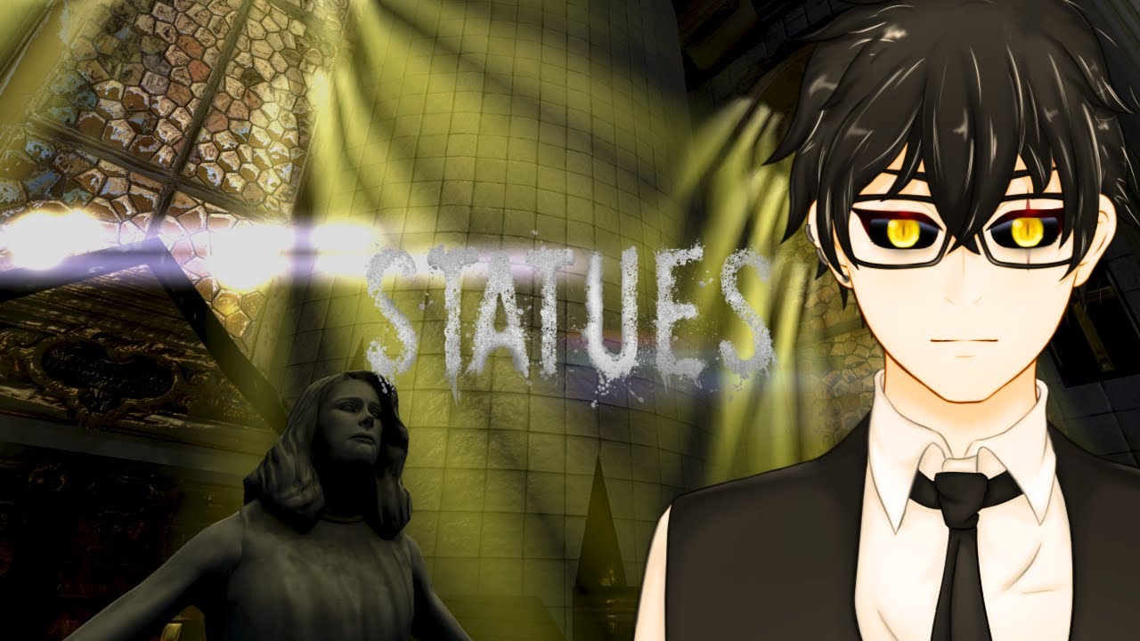 【Statues】i gave up halfway! too scary and too hard! #horror #indie #itchio