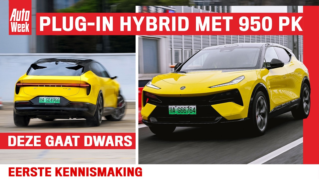De Lotus Eletre X is een snelle PHEV met bizar grote accu: 'meer comfort en meer rijplezier'