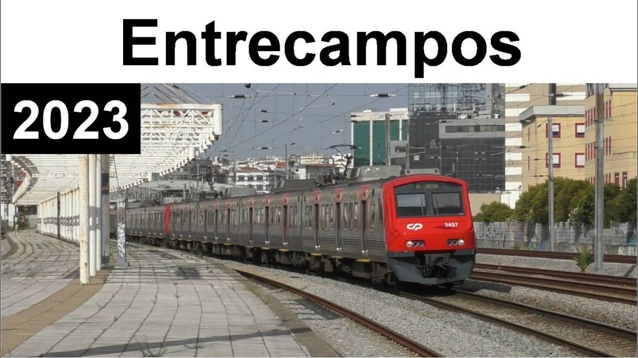 Estação de Entrecampos & Entrecampos Poente - Comboios de Portugal & Fertagus Trains