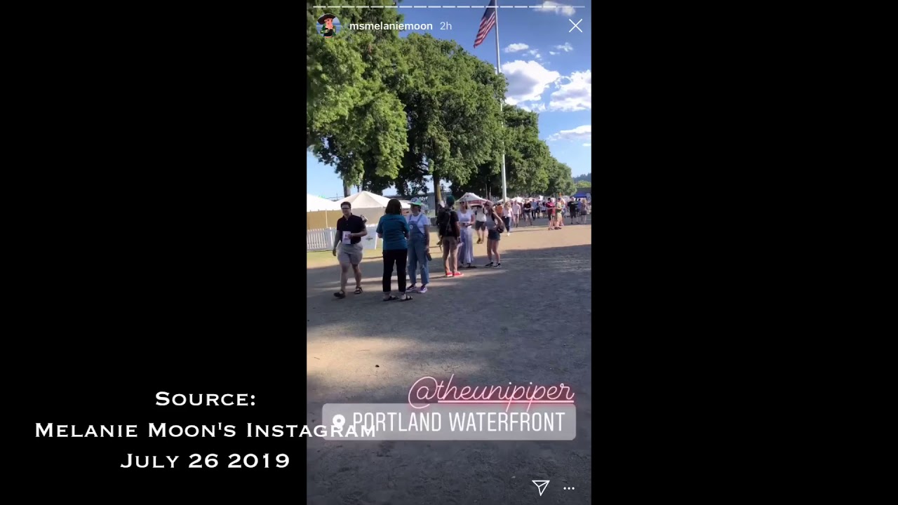 Melanie Moon at the Oregon Brewer's Festival [July 26 2019]
