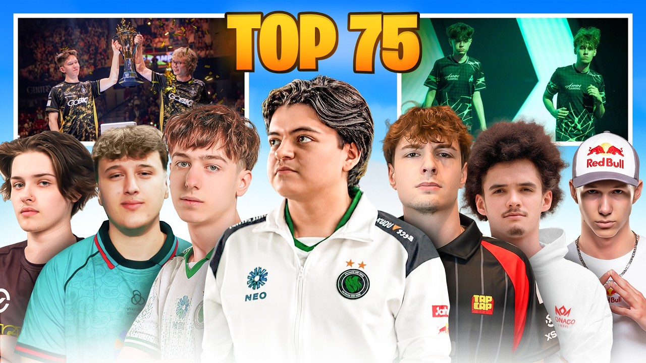 The *UPDATED* Top 75 Fortnite Players of ALL TIME List is WILD...