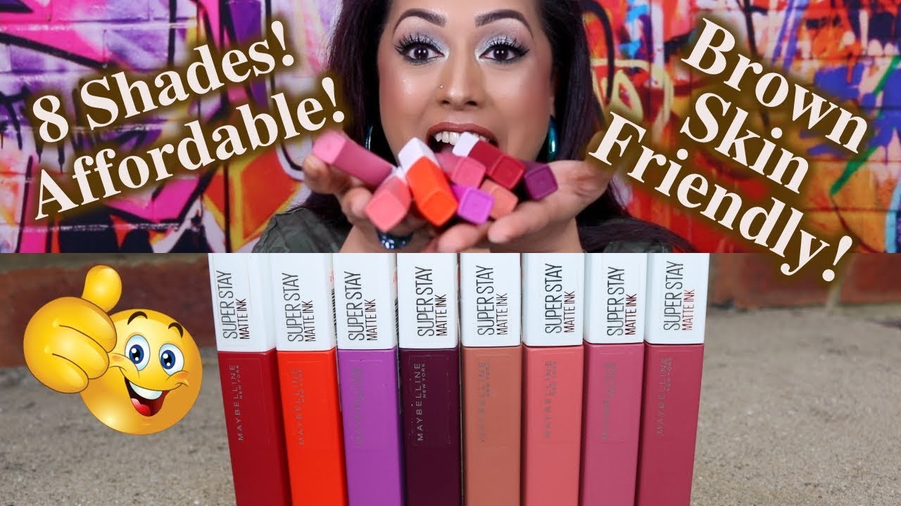 REVIEW: Maybelline Super Stay Matte Ink With Lip Swatches!
