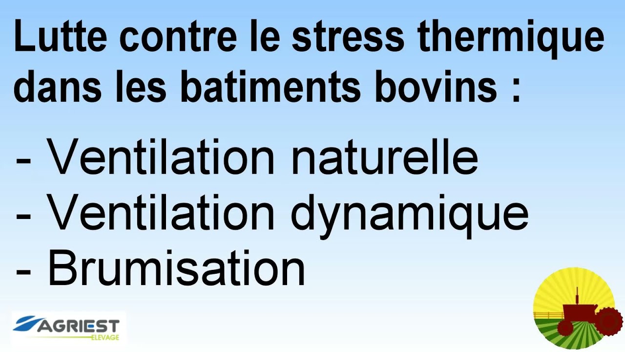 ventilation et brumisation pour bâtiment élevage
