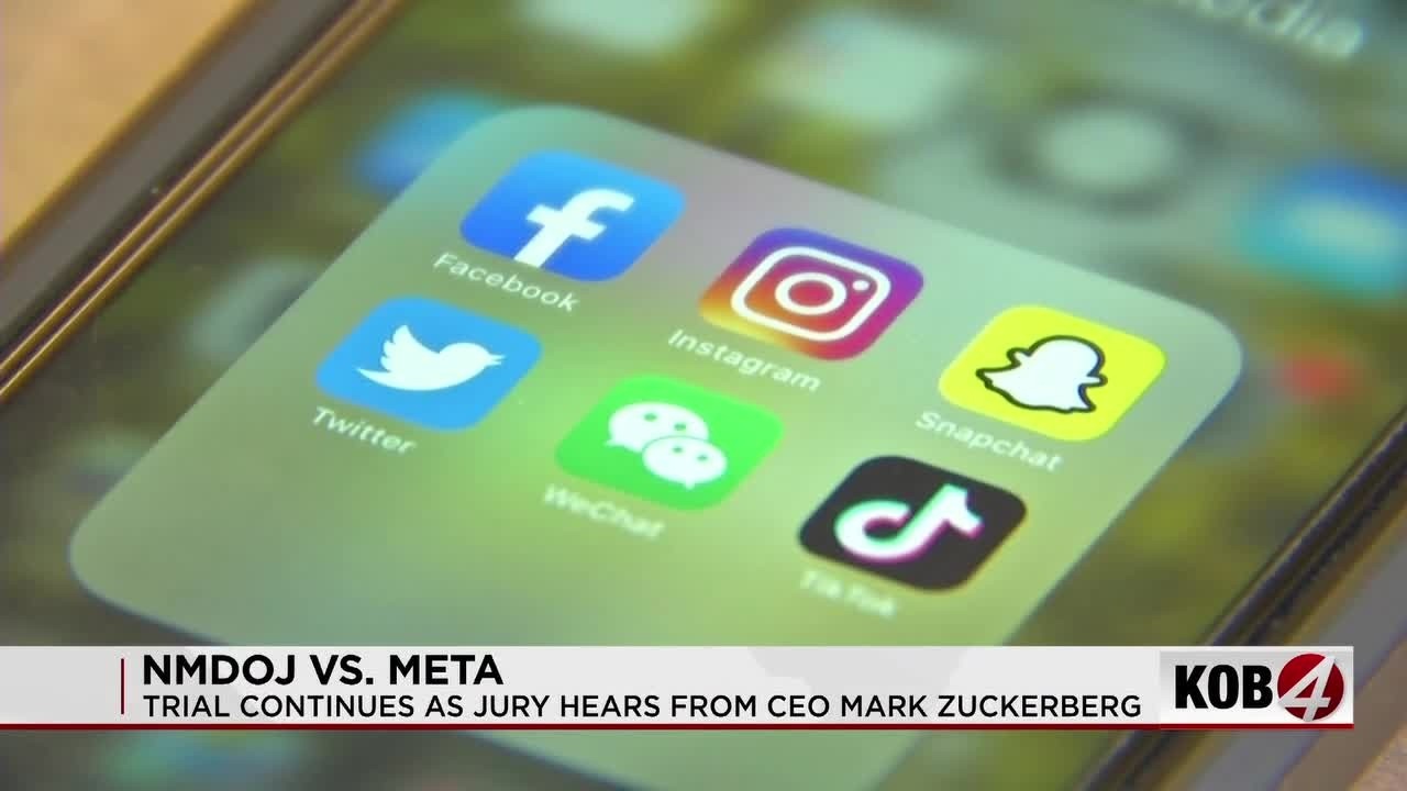 Meta trial continues as jury hears from CEO Mark Zuckerberg