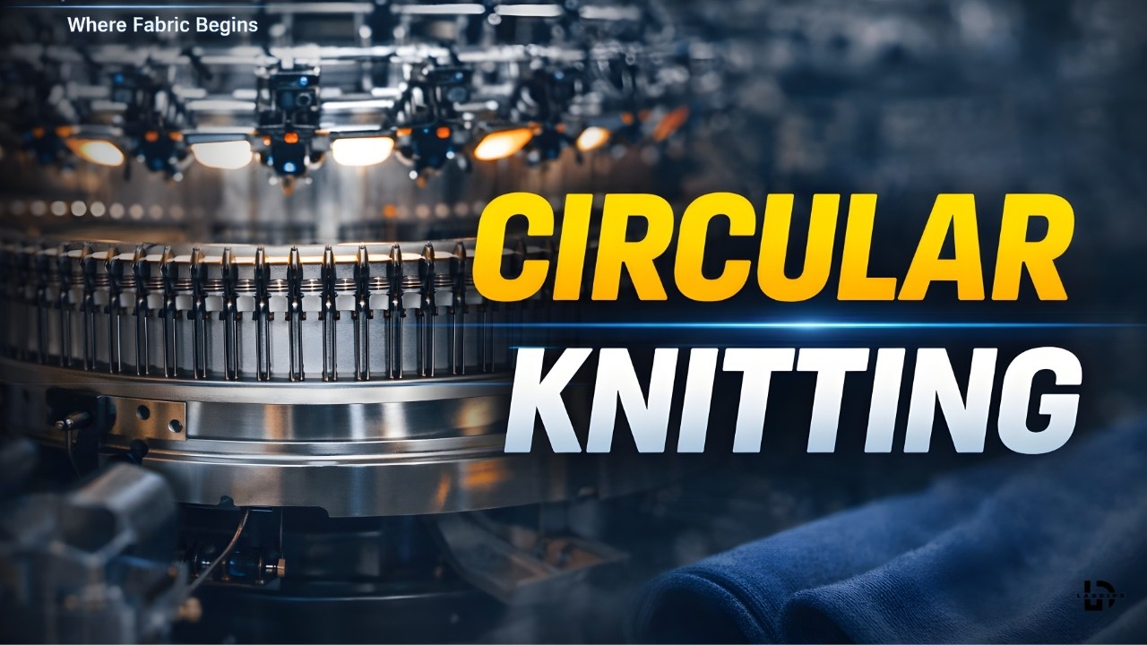 The Circular Knitting Process A Complete Overview#apparel#fabric #fashion #textilefinishing#textile