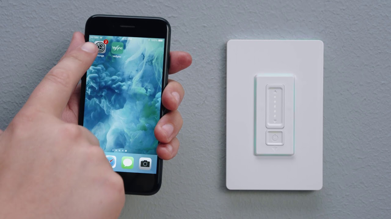 Etekcity | VeSync iOS Setup: Smart WiFi Dimmer Switch (ESWD16)