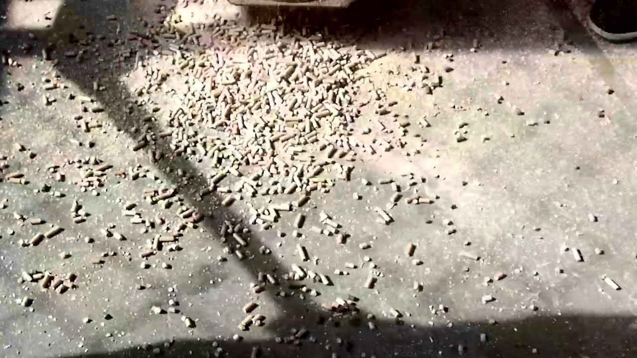 sawdust pellet making process