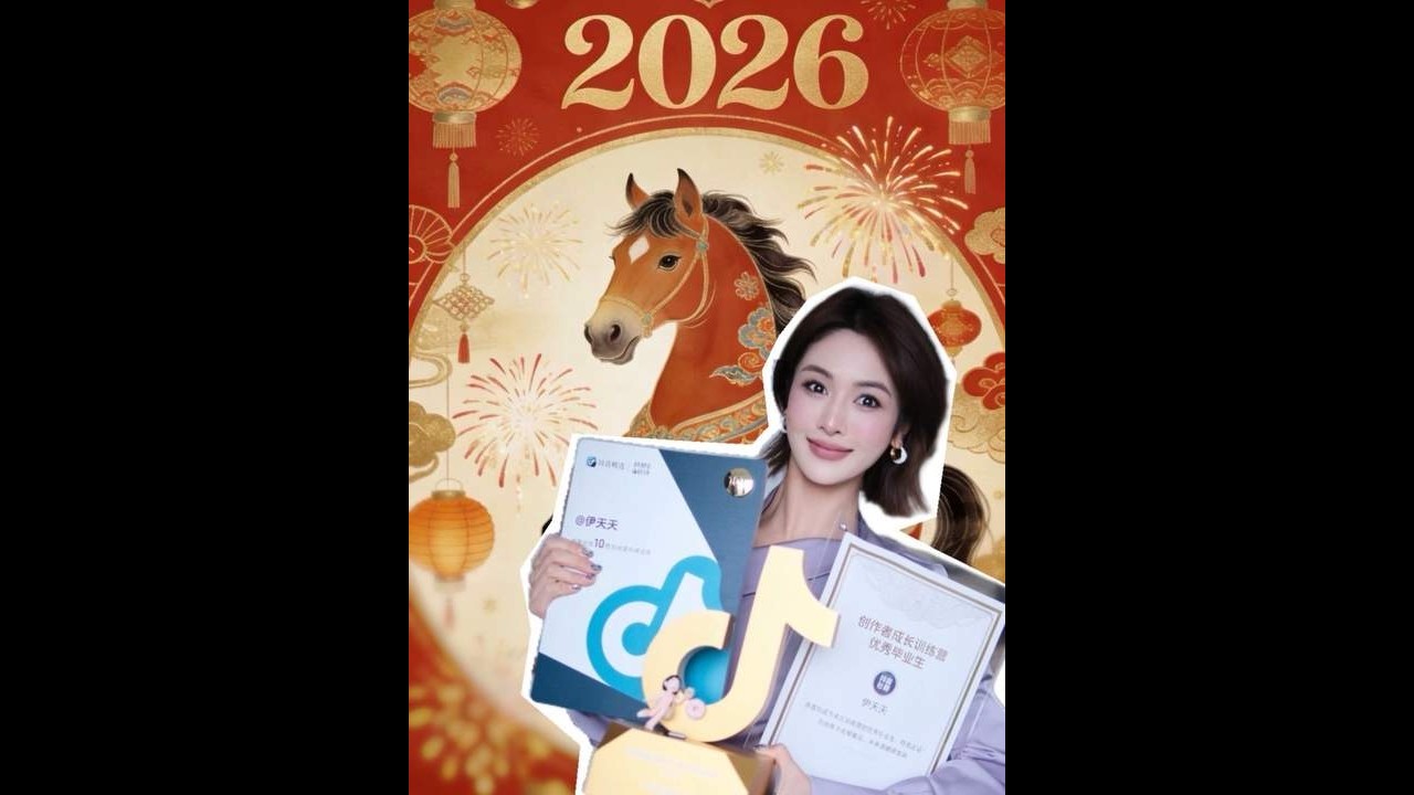 【伊天天/刘天伊】同志们，乙巳辞岁，丙午启新！值此马年新春，愿诸位策马扬鞭踏新程，青云有路皆可赴，日子有热望，兜里有余粮，岁岁常欢愉，事事皆顺畅，新年一路开挂，万事尽如所愿！#春节
