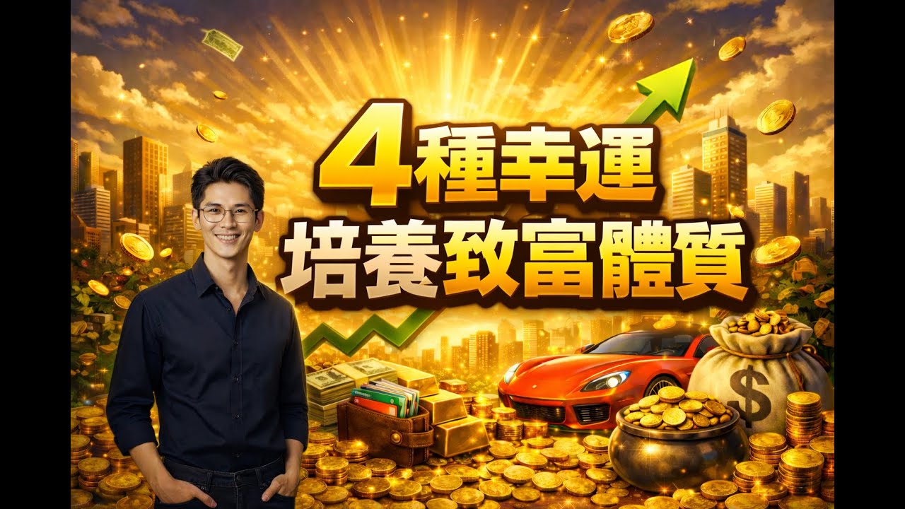 為什麼真正有錢的人，看起來都很幸運？你以為他靠運氣，其實他早就走到第 4 階段【納瓦爾寶典】：幸運的四個階段，決定你能走多遠