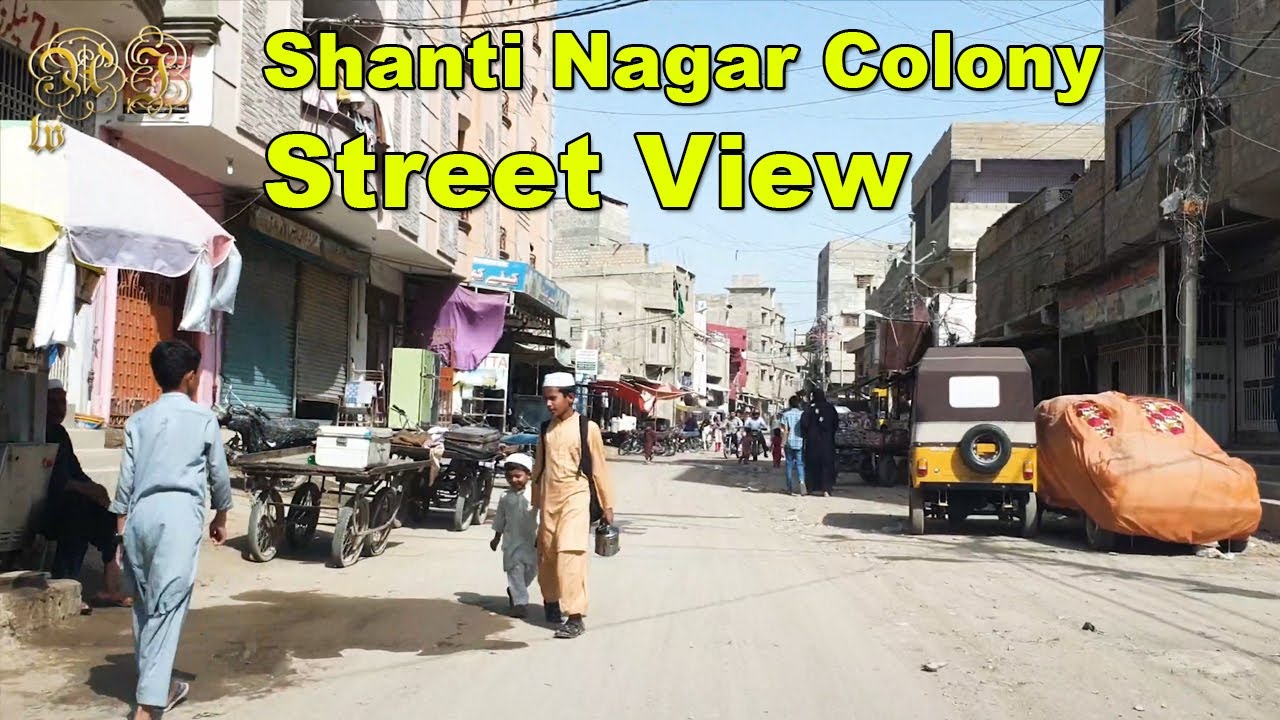 Shanti Nagar | Gulshan-e-Iqbal Block 19 | Colony Street View Culute Karachi COVID | Adeel Jamil