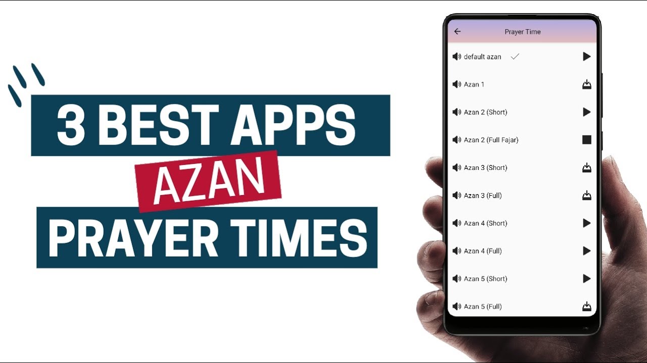3 Best Free Azan Prayer Times Apps for Android 2026