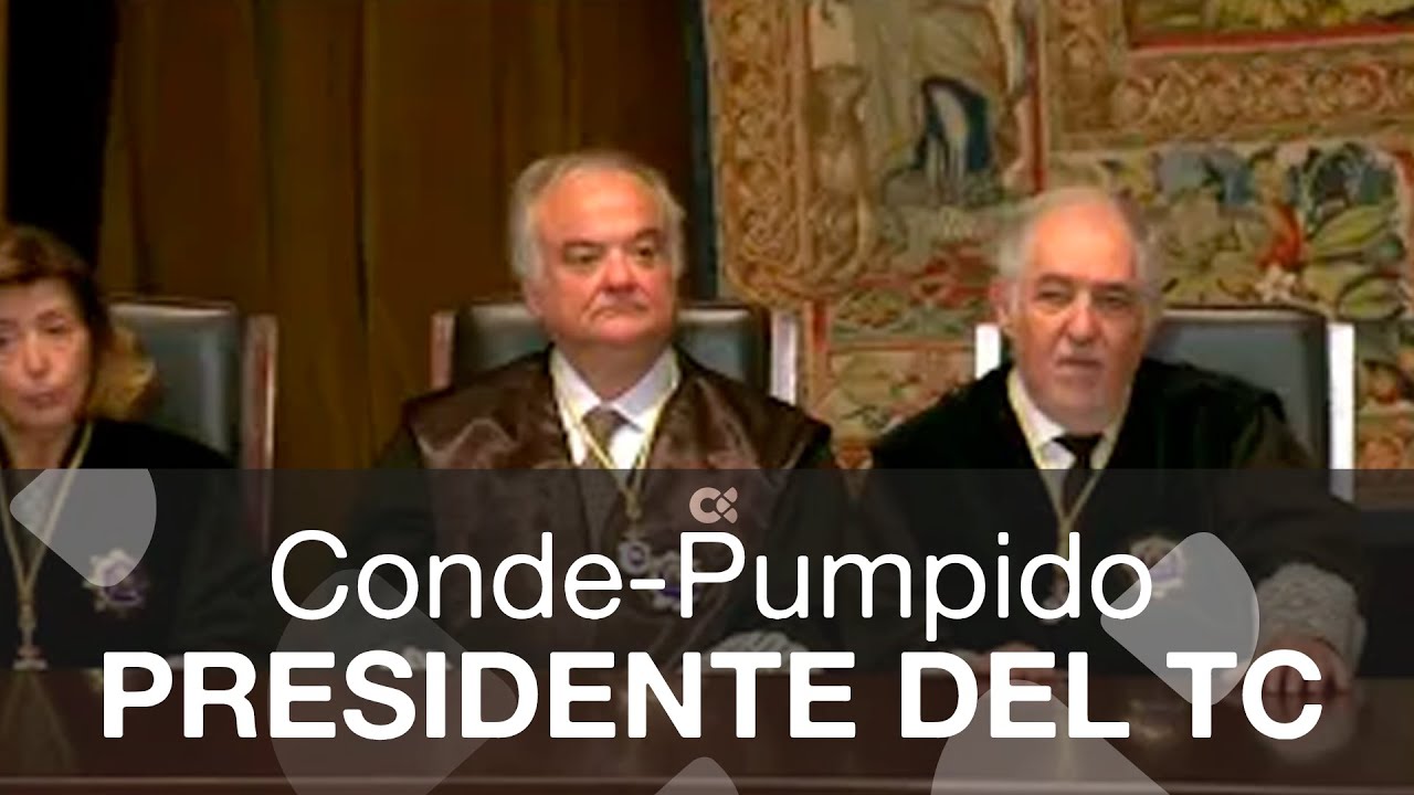 Conde-Pumpido, elegido presidente del Tribunal Constitucional