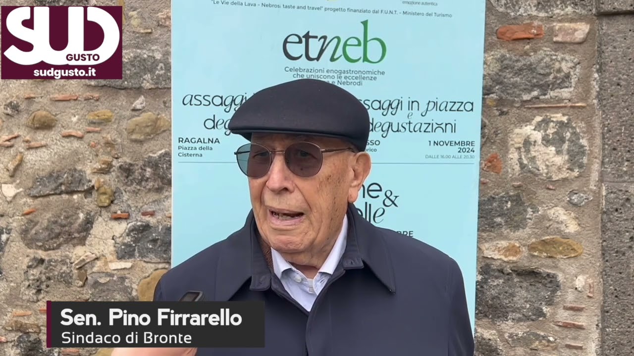 Ad Etneb il sindaco di Bronte sen  Pino Firrarello