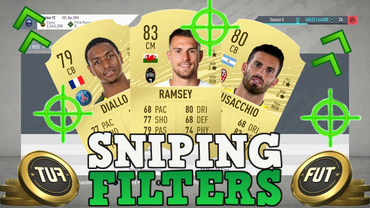 FIFA 20 BEST SNIPING FILTERS! HOW TO MAKE 100K AN HOUR ON FIFA 20! BEST TRADING METHODS ON FIFA 20!