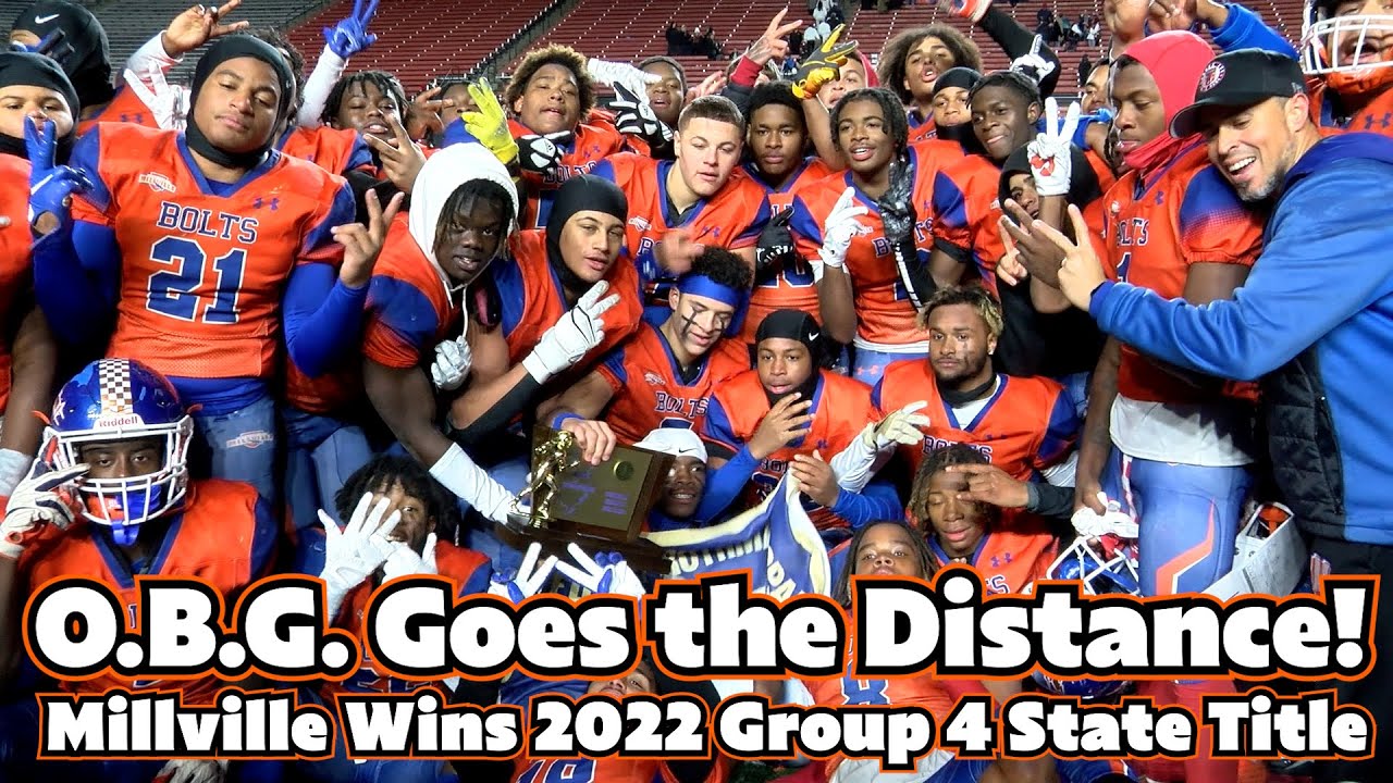 Millville 18 Northern Highlands 14 | Group 4 State Final | Thunderbolts Win Inaugural State Title!