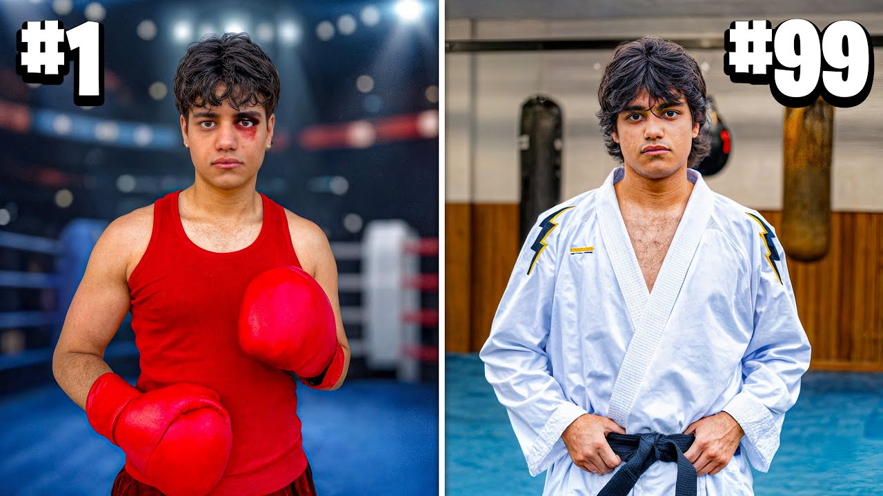 TODAS AS ARTES MARCIAIS QUE JÁ TREINEI!