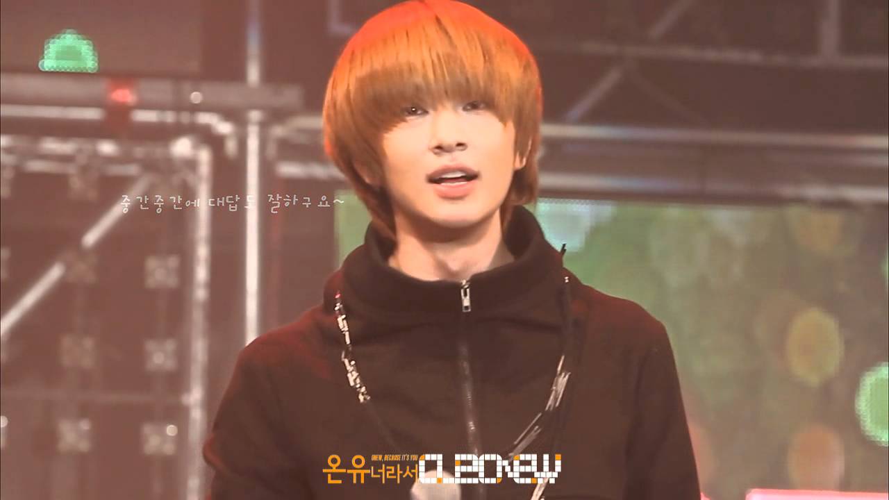 111215 Onew @ Lotte Free Christmas Concert