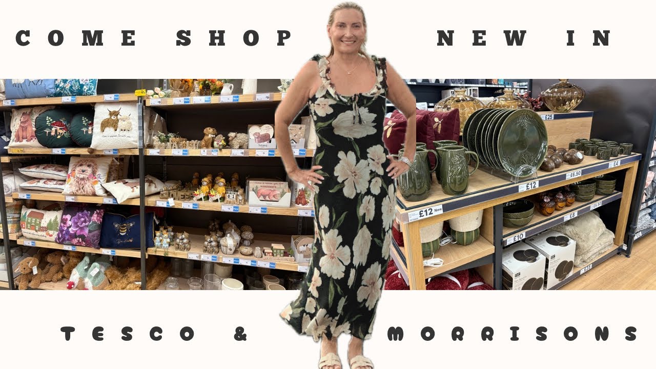 COME SHOP TESCO & MORRISONS - New In Autumn & Home Decor 