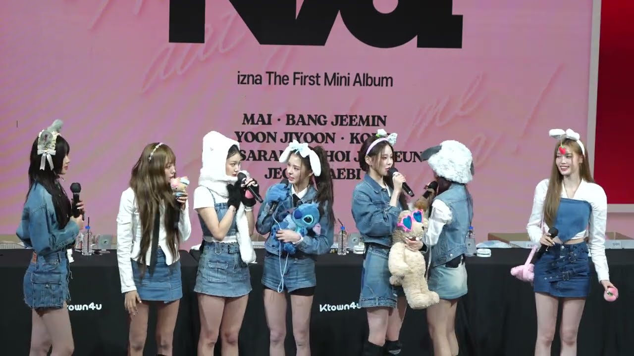241201 이즈나(IZNA) 'Comment full version' 4K60p 직캠(fancam) @fansign 쇼킹케이팝A홀