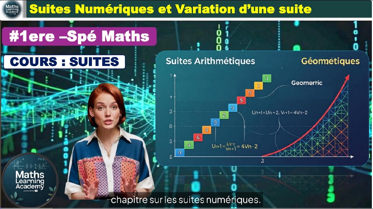 1ère Spé Maths : Suites numériques et sens de variations