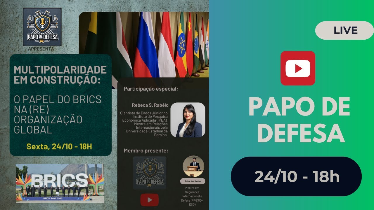 Multipolaridade em constru&ccedil;&atilde;o: O papel do BRICS na (re)organiza&ccedil;&atilde;o global