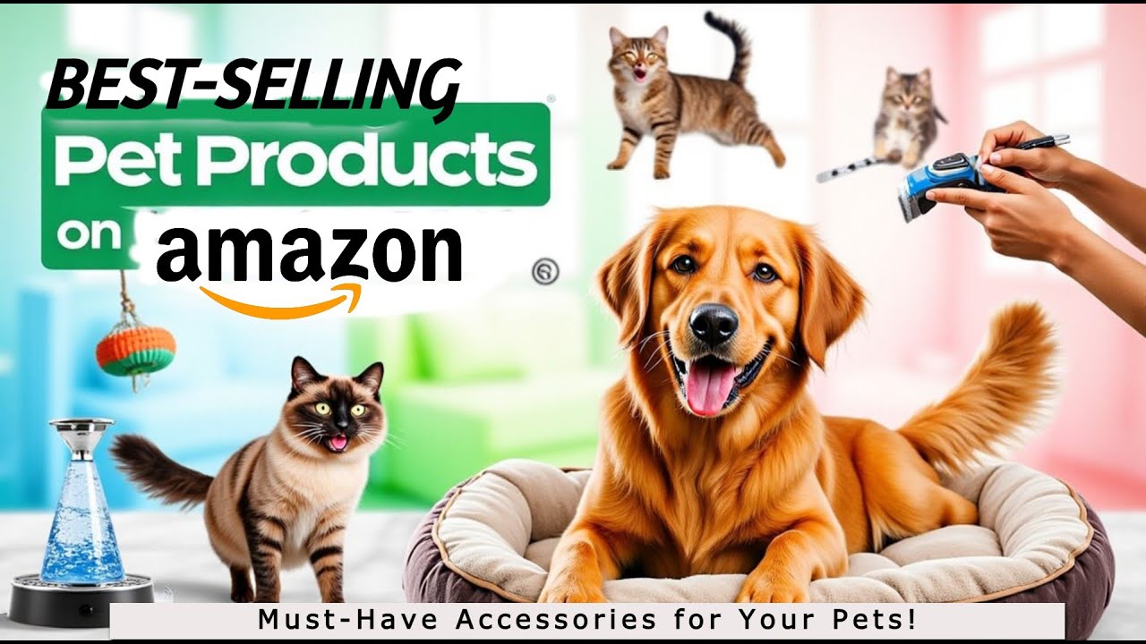 Top Best-Selling Pet Supplies on Amazon | Essential Products for Dogs and Cats! 🐾