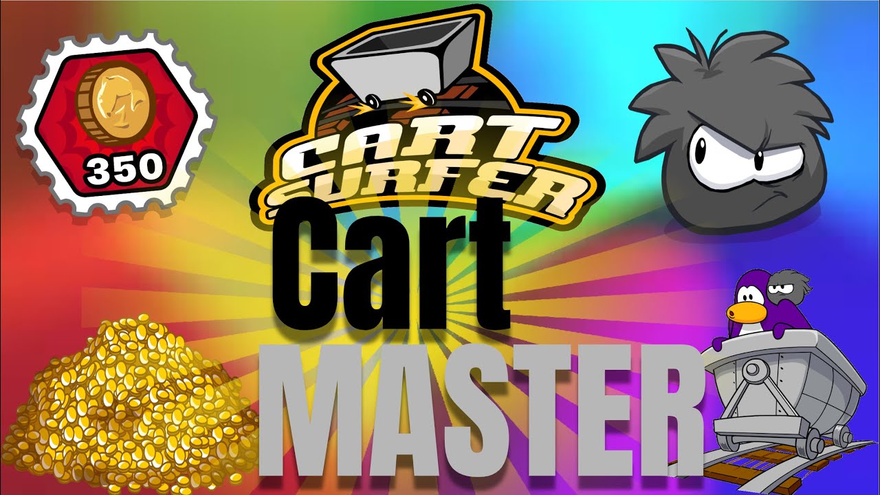 Club Penguin Online Cart Master Stamp