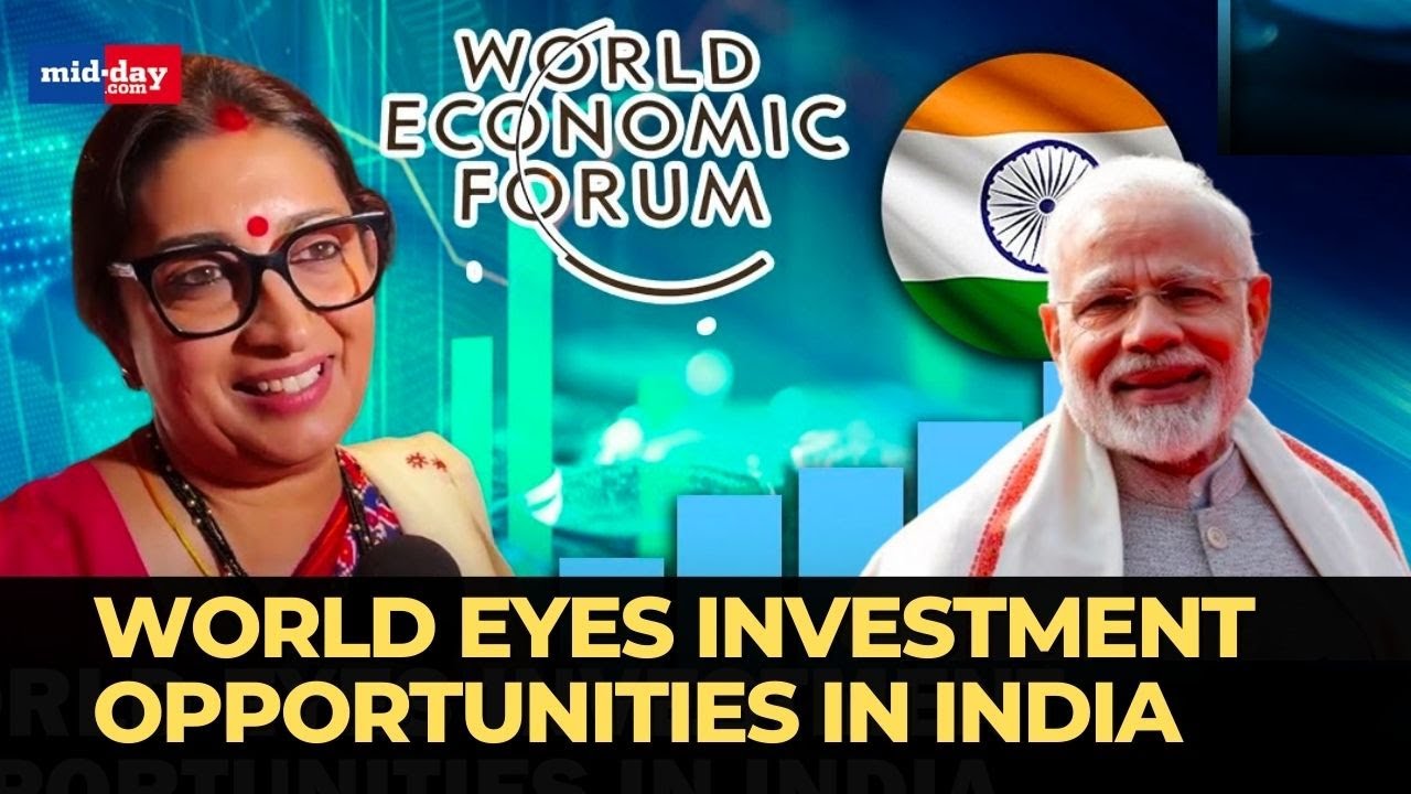 Over 10,000 companies shown interest in investing in India: Smriti Irani at World Economic Forum