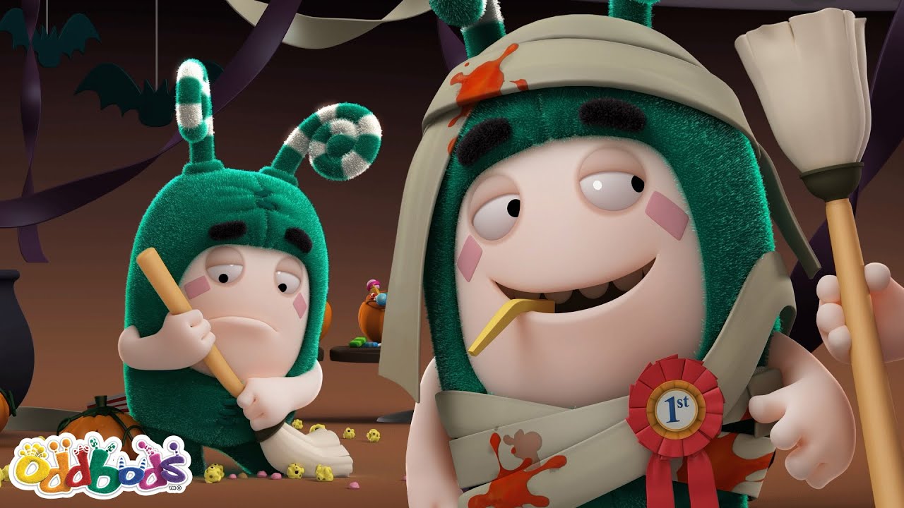 Halloween Party Mix-Up | Brand New Oddbods Episode Compilation | Funny Cartoons for Kids