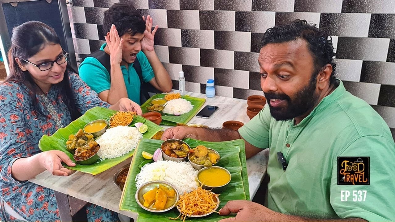 ഇത് ഇവരുടെ നാടൻ ഊണ് | Pice hotel in Kolkata? Swadhin Bharat Hindu Hotel and College Street Food