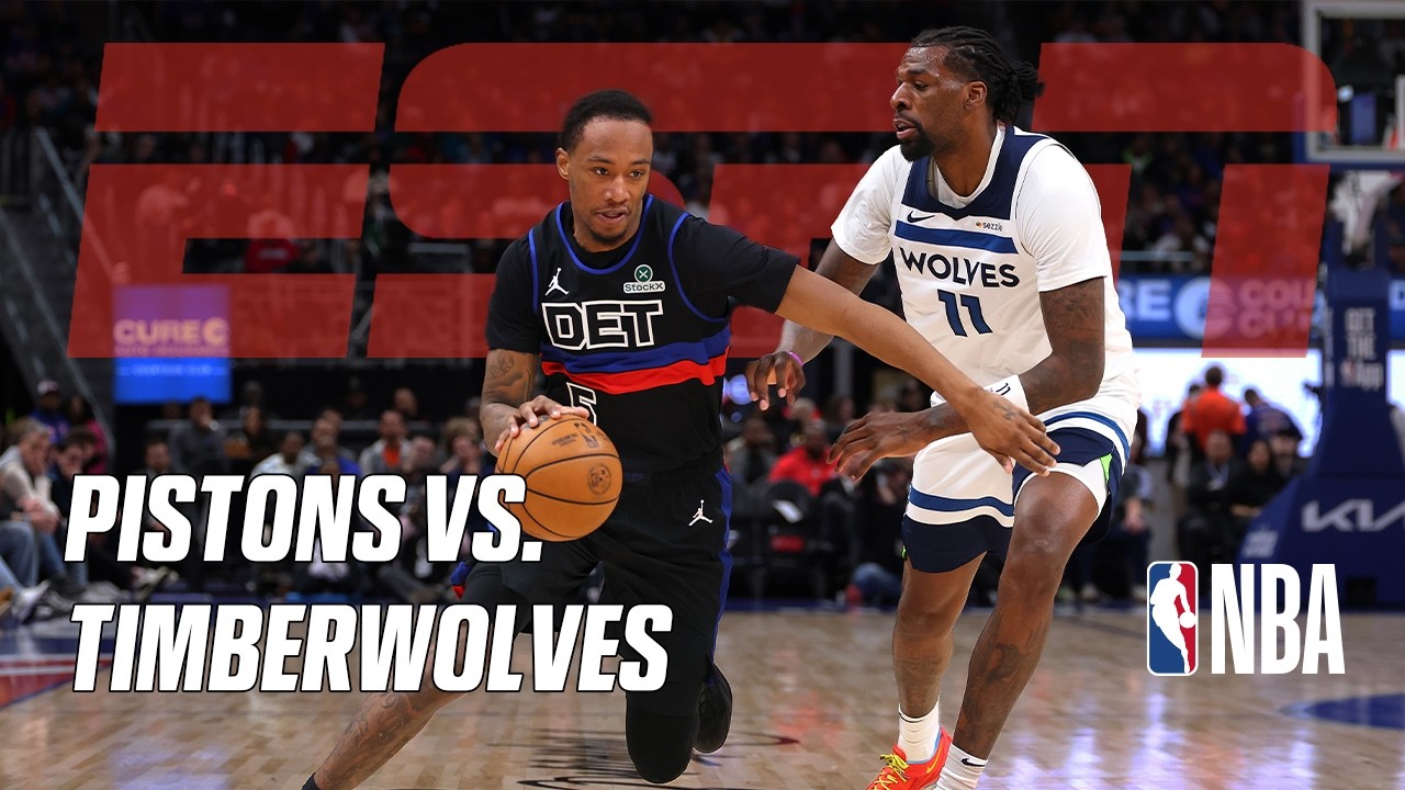 NBA Mini: Detroit Pistons vs. Minnesota Timberwolves | Extended Highlights