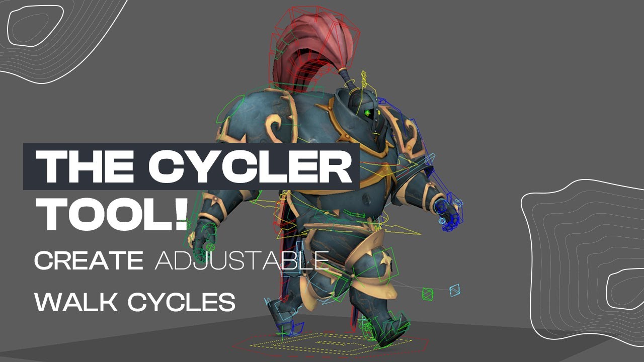 THE CYCLER TOOL - Create Adjustable Walk Cycles with ONE CLICK
